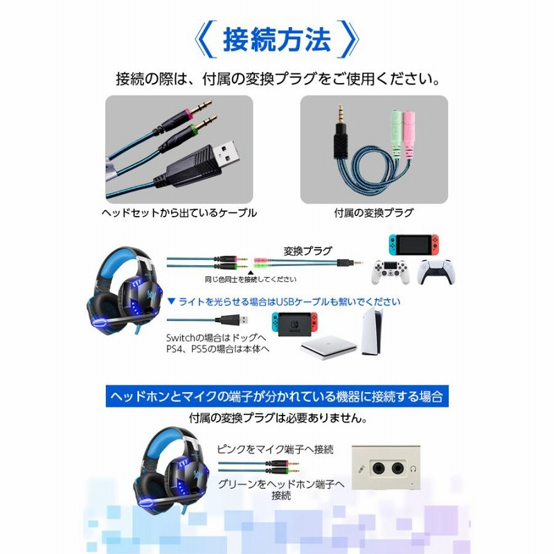 ゲーミング ヘッドセット ゲーム ヘッドホン ヘッドフォン ゲーマー 