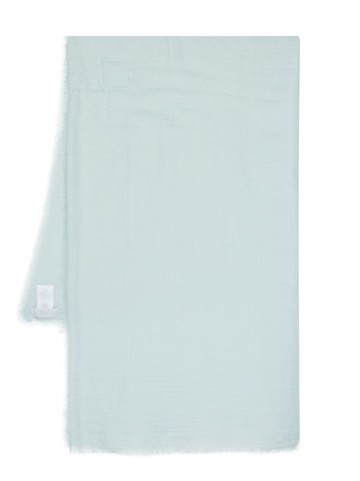 Gabriela Hearst - frayed-edge cashmere scarf - women - Cashmere - One Size - Blue