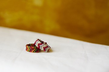 客製化編織蠟線戒指  X  HILOS