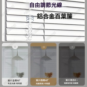 百葉簾 百葉窗 窗簾 浴室窗簾 窗戶百葉窗 百葉窗簾 免打孔 轉棒拉繩 防曬防水防油 遮光隔熱 鋁合金材質 客製化
