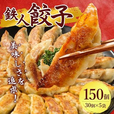 ふるさと納税 大和高田市 鉄人餃子　150個(30個×5袋)