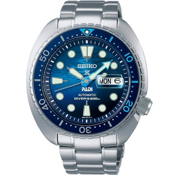SEIKO PROSPEX系列 PADI 特別版 海龜 潛水機械腕錶-45mm 4R36-06Z0F/SRPK01K1_SK040
