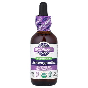 Oregon's Wild Harvest, Biodynamic®，南非醉茄提取物，2 液量盎司（59 毫升）