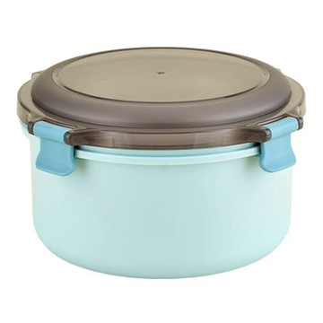 生活King 大卡龍保鮮隔熱餐盒  藍色  1個