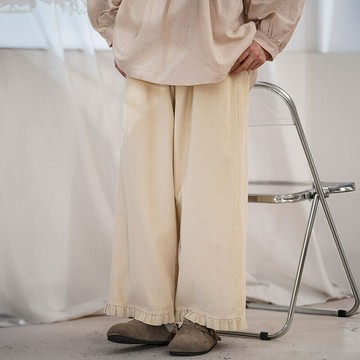 復古燈芯絨長褲101511