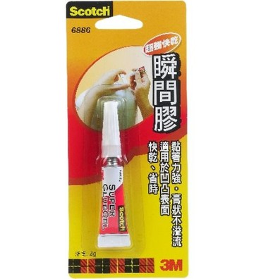 【3M】Scotch 6886 超級瞬間膠