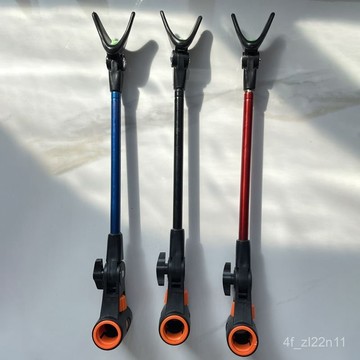 竿掛後掛 竿掛 竿掛支架 後掛 竿架 架竿器 黑金剛支架不銹鋼天綫炮臺配件伸縮加粗加固釣魚架竿後掛防滑零件💖超實惠💖 A