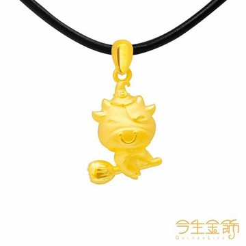 【今生金飾】祈福小牛墜 黃金墜飾