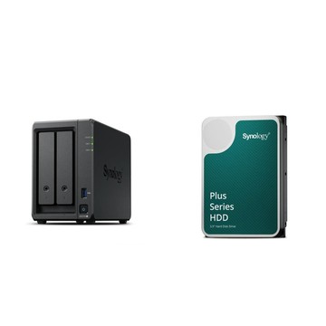 Synology 〈鈔省價〉DS725neo+ 2Bay NAS+HAT3300 PLUS 6TB NAS硬碟(X2)