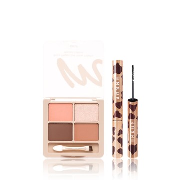 MKUP 美咖 【新品上市】天生臥蠶四色盤-土豆泥+狠大眼睫毛膏