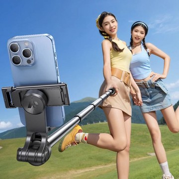 LQ M17 Pro副手柄超便攜自拍桿1.7m