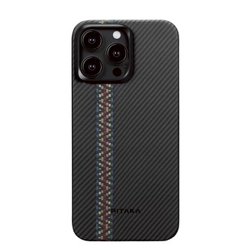 iPhone15 Pro/ProMax 航太纖維磁吸手機殼 細紋浮織款 (17g 全球最薄 MagSafe) 15Pro