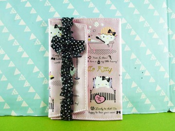 【震撼精品百貨】Hello Kitty 凱蒂貓 造型書套 紫房間【共1款】 震撼日式精品百貨