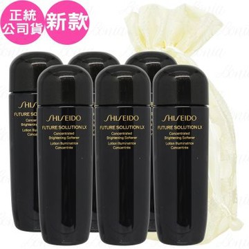 SHISEIDO 資生堂 時空琉璃LX極上御藏柔膚露N(25ml)*6旅行袋組(公司貨)