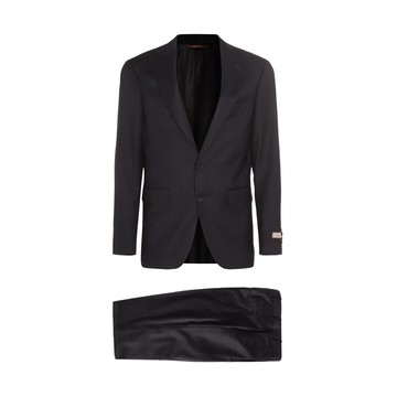 Canali - Blue Wool Two Pieces Suitt