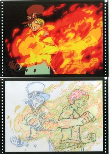 Savo&波特卡斯・D・艾斯 A4透明文件夾SET(2張組)一番賞航海王One Piece大障礙坡H獎