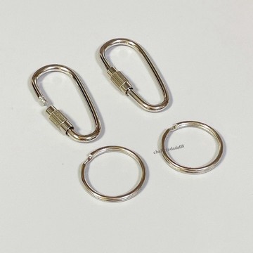 精選特惠 螺絲扣帶環 ins風防丟扣 小鑰匙扣 掛飾品玩具包巨掛件扣