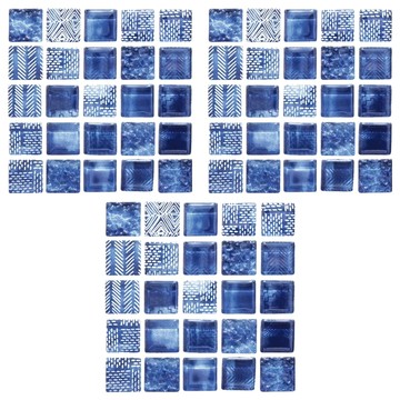 ins歐風花磚壁貼系列 花磚壁貼 6片/組 PVC材質 防水防火防曬  20 x 20cm  A07  3組