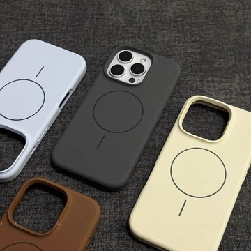 細圈MagSafe磁吸 磨砂液態硅膠 適用於 iPhone 16 15 14 13 12 Promax 防摔殼
