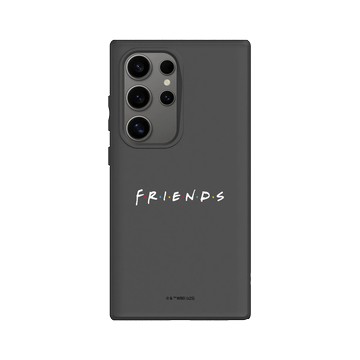 Galaxy S24 Ultra SolidSuit 黑 - Friends - 六人行Logo(白）