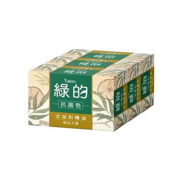 綠的抗菌皂100g*3琥珀木質