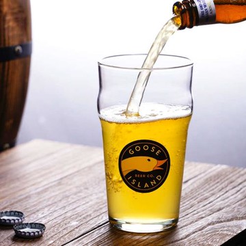 鵝島啤酒杯網紅家用套裝福佳白品脫杯白啤小麥啤酒杯科羅娜啤酒