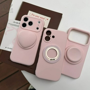 全包按鍵磁吸充電液態磁吸支架 適用iPhone 17 16 15 14 13 Pro Max i16 17Pro 手機殼