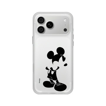 iPhone 18 Pro Max SolidX 霧透 - 迪士尼-米奇 Mickey - 黑標款-米奇只有黑色
