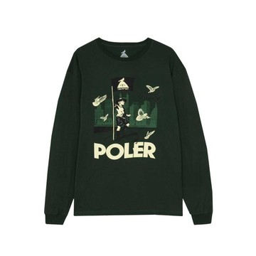 STAPLE X POLER OUTDOOR STUFF LONGSLEEVE 長袖上衣/  STAPLE 聯名款/ 深綠