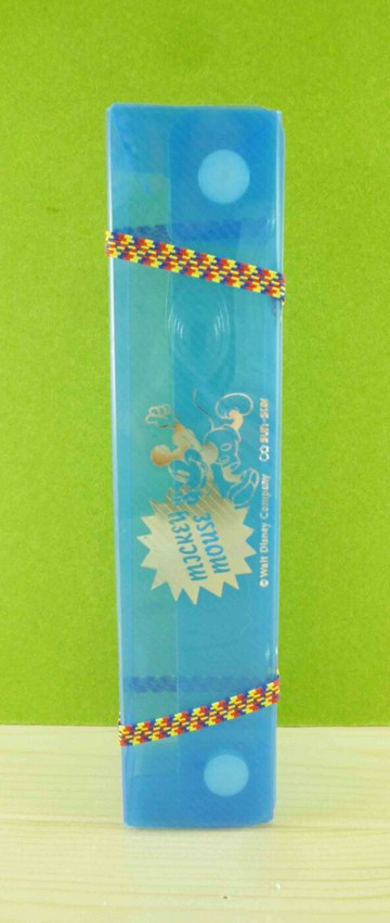 【震撼精品百貨】Micky Mouse 米奇/米妮  透明筆盒-藍米奇 震撼日式精品百貨
