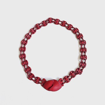 【蛋植物古著】塑料串接古著腰鍊