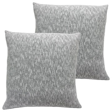 J&N 抱枕 Set 2入  60 x 60cm  混紡灰