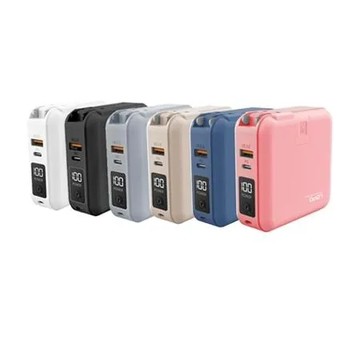 【原廠授權】LaPO 升級二代 多功能無線充行動電源 WT-03CM (抹茶綠/海芋紫/布雷克白)