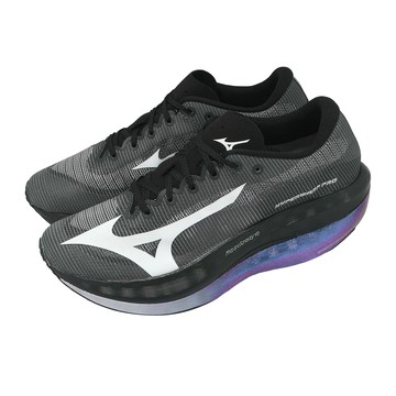 [ACS] Mizuno 美津濃 競速跑鞋 Hyperwarp Pro 男鞋 灰 輕量 厚底 推進 馬拉松 J1GC2689-99