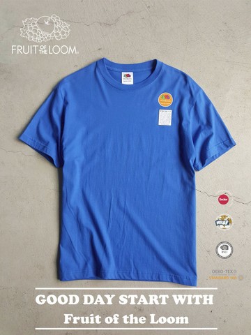 FRUIT OF THE LOOM 水果牌 FL1850 美國純棉 5.3oz 高磅數 短T 素T (藍色RL)