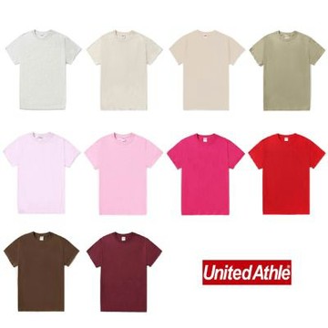 United Athle UA 5.6 oz 短T 素色T 燕麥/米黃/沙棕/深卡其/深咖/淺粉/粉紅/桃紅/紅/酒紅