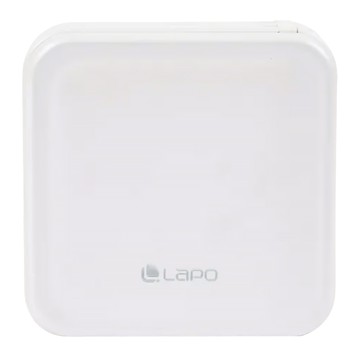 LaPO 無線充行動電源 11200mAh Type-C-Type-C 附國際轉接頭  柔霧白  WT08P