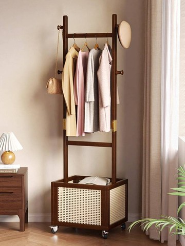 掛衣架落地臥室家用衣帽架室內簡易架子置物架門口掛衣服架包架