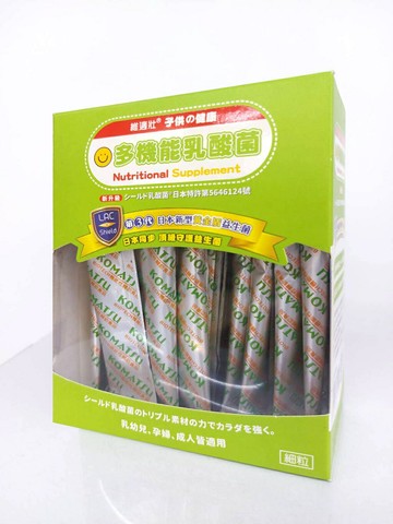 【合康連鎖藥局】子供健康多機能乳酸顆粒 30包/盒【奶素】 (買6盒送1盒