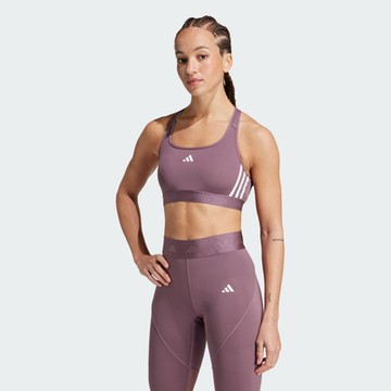 【adidas 愛迪達】 運動內衣 吸濕排汗 女 IX3207