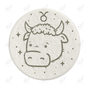 珪藻土超吸水杯墊(金牛座)杯墊 珪藻土杯墊 吸水杯墊 可吸水 送禮小物 婚禮小物 企業送禮 紀念品