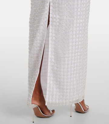 Rotate Bridal beaded sequined maxi dress