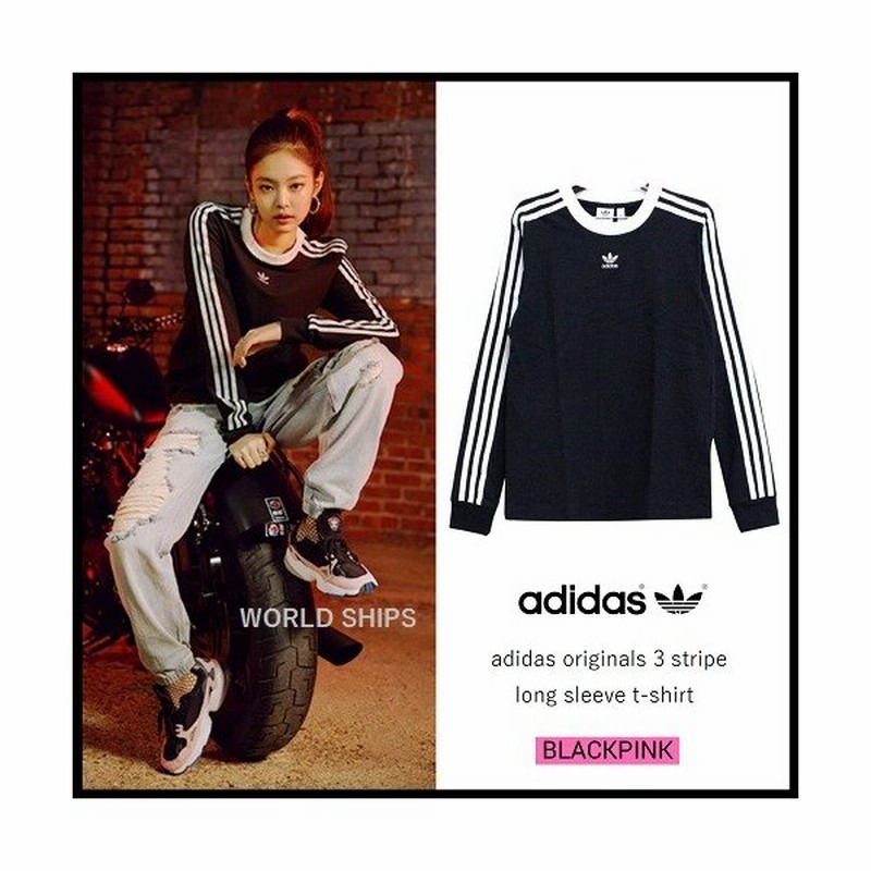 アディダス 長袖tシャツ レディース ロンt アディダスオリジナルス 長袖 メンズ トップス Adidas Originals 3 Stripe Long Sleeve スポーツウェア 長袖シャツ 通販 Lineポイント最大0 5 Get Lineショッピング
