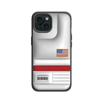iPhone 15 SolidX 黑 - NASA - NASA Space Food Bag - US Flag