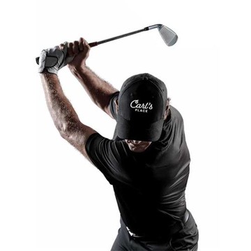 小空間揮桿練習桿七號鐵 高爾夫短桿7鐵訓練球桿室內上下桿練習器