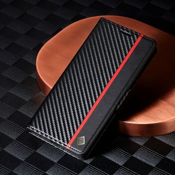 碳纖維紋 翻蓋皮套 保護套 適用於 三星 S23 S22 Ultra S22 + S21 FE防摔保護殼 防盜刷 手機殼