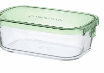 [COSCO代購6] D136313 IWAKI 耐熱玻璃微波盒含蓋8件組 500毫升