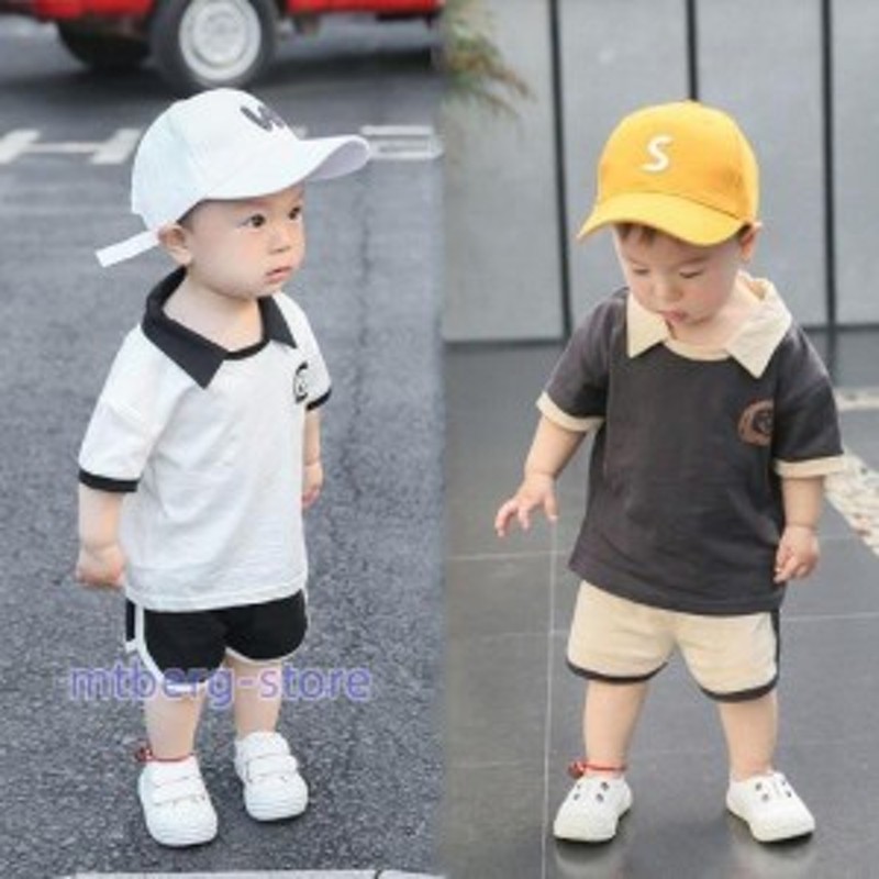 子供服 男の子 夏服 セットアップ 上下セット 半袖 tシャツ ショート