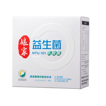 【娘家】益生菌 NTU101乳酸菌(60入/盒) | 60億高菌數 適合台灣人體質