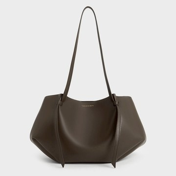 【CHARLES & KEITH】Calla 抓皺托特包｜送禮推薦｜快速出貨｜小CK